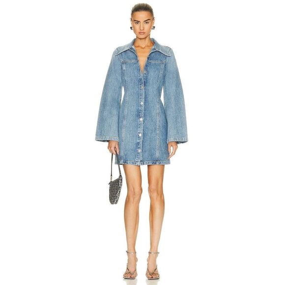 CITIZENS OF HUMANITY Danni Denim Dress Small - Picture 1 of 11